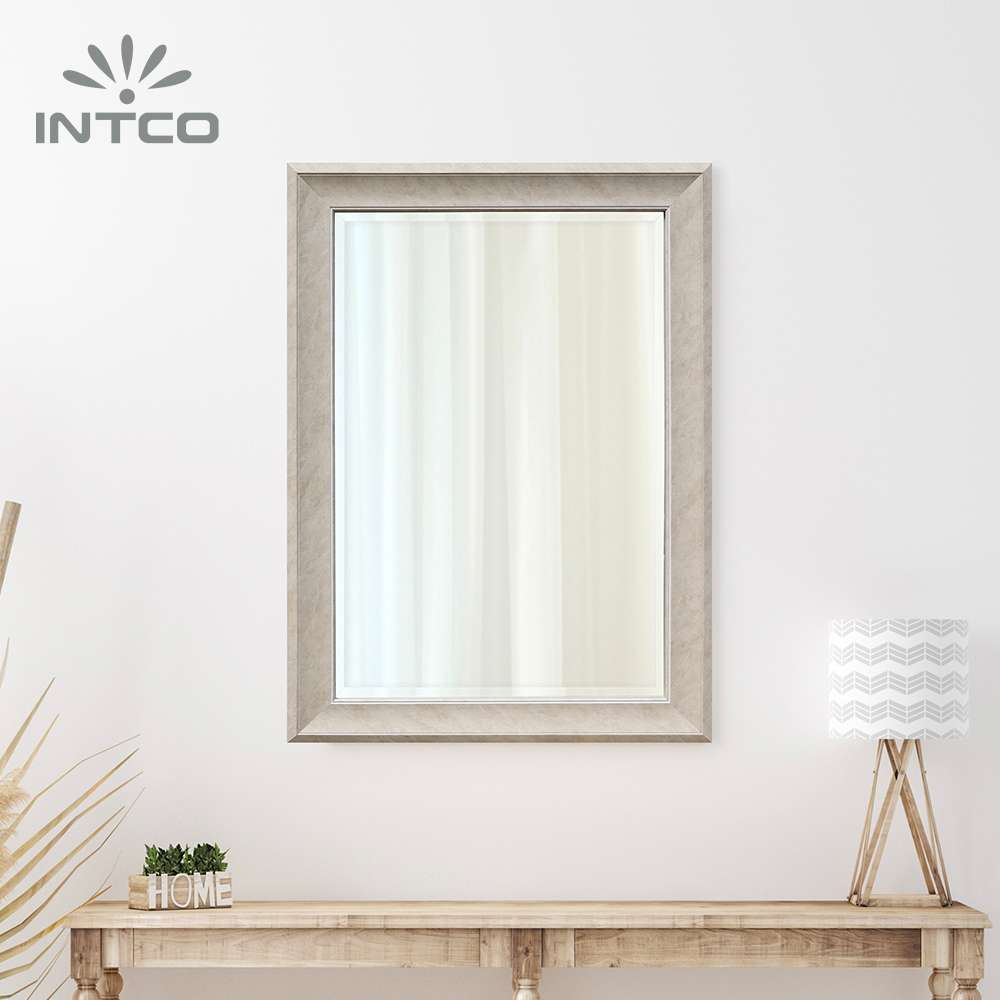 Intco modern mirror holds it value with premium finishing that you can appreciate up close